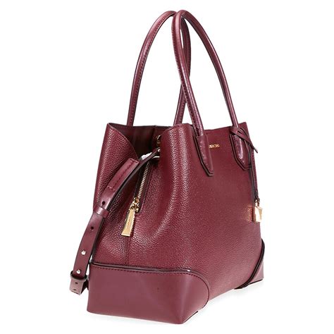 michael kors mercer medium leather satchel|michael kors mercer gallery tote.